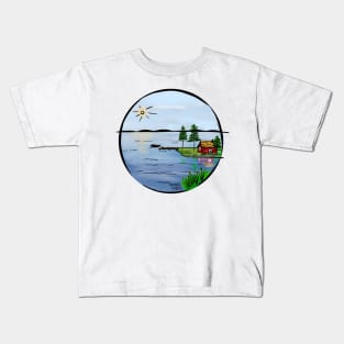 Swedish Islands Kids T-Shirt